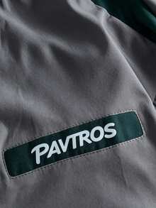PAVTROS 男士秋季休閒拼接色長袖盤扣夾克 - 深灰色 - 查看 6