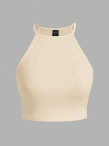 SHEIN EZwear 3件組休閒豹紋女款背心，適合夏季 - 彩色 - 查看 7