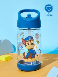 SHEIN | PAW Patrol 380ml 藍色吸管杯 - 藍色 - 查看 1