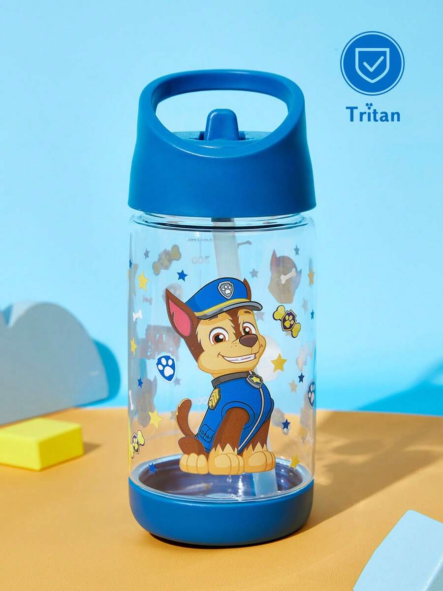 SHEIN | PAW Patrol 380ml 藍色吸管杯 - 藍色 - 查看 1