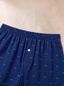 EverLounge Men's Minimalist Fashion All-Season Wearable Navy Blue Comfortable Lightweight Alro Pants - Blue - View 6