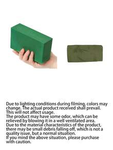 4/8/20pcs, Dry & Wet Floral Foam Bricks, Green Polystyrene Foam Blocks, Suitable For Flower Arranging, Plant Decor And Craft Making, Spring Flower Arranging And Crafting. Applicable For Flower Shop Flower Arranging - Upgrade large - View 3