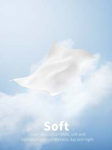 SHEIN BASICS 1件女款純色修身休閒細肩帶背心上衣 白色上衣 - 藍色 - 查看 12