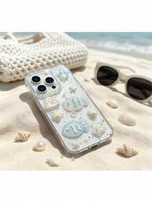 1. Casing Ponsel Transparan Kreatif Motif Kartun Kerang, Cocok untuk iPhone 17 Pro Max, Penutup Belakang Silikon Lembut - Clear - View 6