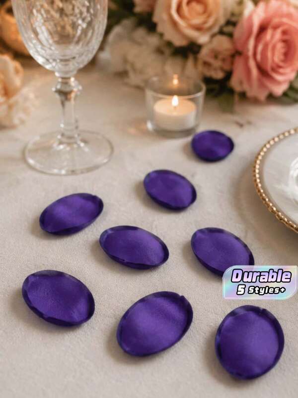 50/100/300/500/1000pcs Silk Rose Petals, Wedding Petals, Red Mixed-Color Petals, Artificial Rose Petals, Faux Petals, Proposal Baskets, Aisle Decor, Bridal Shower, Table Decorations