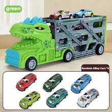 T-Rex Dinosaur Thrill Ride – A Lifelike Car-Swallowing Toy Set, Complete With A Variety Of Miniature Vehicles – An Exciting And Educational Gift Perfect For Birthdays, Christmas, Or Back-To-School. - Multicolor - View 14