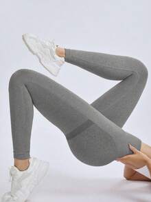 Velisys Velisys 女款素色高腰休閒百搭日常穿著運動緊身內搭褲 6件/包 - 彩色 - 查看 4