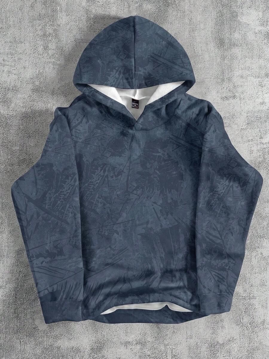 Sweatshirt Lengan Panjang Longgar Minimalis Kasual Nyaman untuk Anak Laki-Laki Remaja, Cocok untuk Musim Gugur/Dingin, Motif Klasik Keren Tampan Super Keren, Gaya Y2K, Cocok untuk Fotografi Jalanan - MultiWarna - View 1