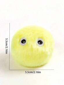 1pc/3pcs Squeak Ball Interactive Cat Plush Toy Ball - Cat Squeak Sound Training Toy - Fun Pet Toy Ball For Playing And Exercise, Cat Plush Ball, Cat Toy Ball, Interactive Indoor Cat Toy, Training Cat Toy - Multicolor - View 17