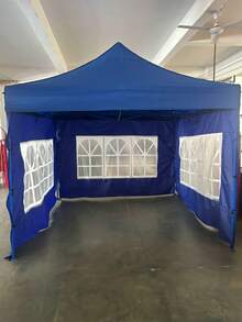 Windproof Sun Shade Canopy Cloth, Outdoor Four-Leg Umbrella Fence Tent, Product Only Includes Tent Surrounding Fabric, Excludes Top And Frame. - Roman window-3M - View 7