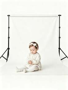 1 Set Adjustable Photography Backdrop Stand Kit, 2 Tripods With Crossbar & 4 Clips, Multiple Size Options, Heavy‑Duty Background Support For Photo Studio, Party, Banquet, Wedding, Holiday & Indoor‑Outdoor Event Decor Supplies - View 3