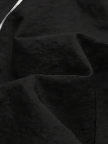 Sport MetroGents Men's Contrast Trim Sports Long Pants - Black - View 4