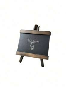 Cirelle An A-Shaped Tripod Easel Blackboard For Desktop Use, Featuring A Minimalist Design. Perfect For Notes In A Sleek Office Or At Home, It Balances Aesthetic Charm With Everyday Practicality - Ideal For Working Women And Families. - multicolor - View 8