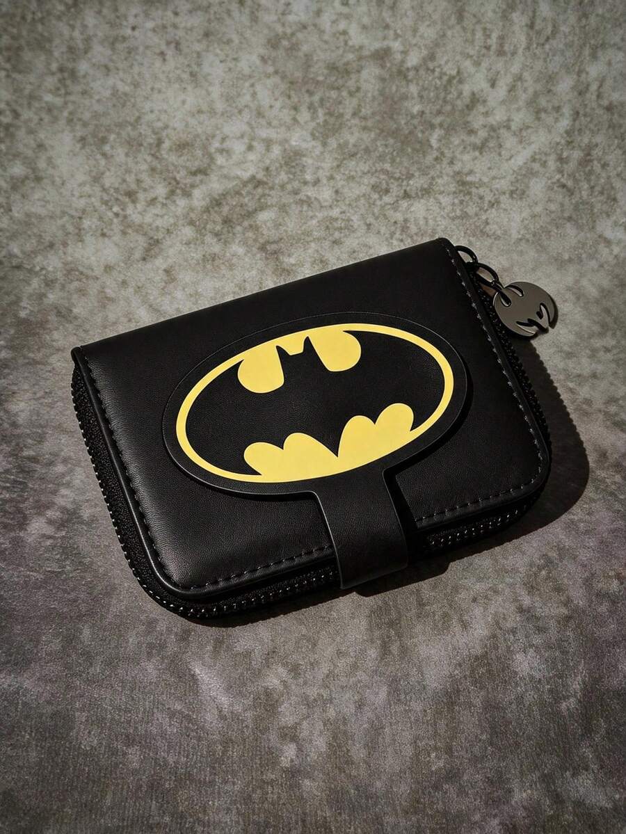 BATMAN X POKOJA LAND A Black, Stylish, Portable Coin Purse - Black - View 1