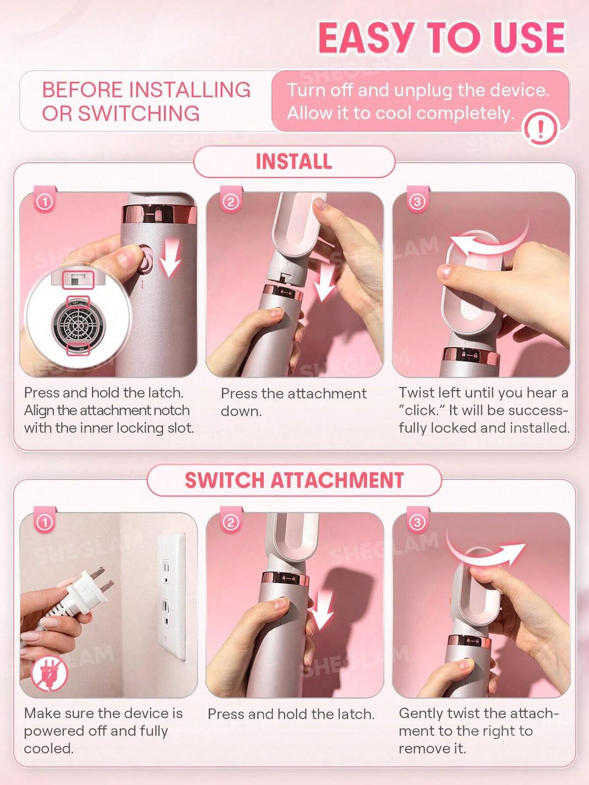 Blowout Bliss All-In-One Multi-Styler Attachment-Round Brush