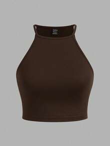 SHEIN EZwear 3件組休閒豹紋女款背心，適合夏季 - 彩色 - 查看 3