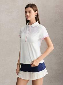 Activina Women's Sports Polo Shirt - White - View 5