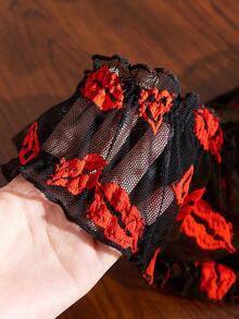 Seduluxe 1pc Lace Printed Classic Sexy Women's Panties - Multicolor - View 5