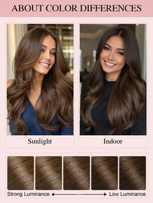 7 Pieces 110-120g Clip In Hair Extensions 20 Inch Remy Hair Extensions Clip Ins Human Hair #4 Chocolate Brown Natural Hair Clip In Extensions For Long Hair - S4 - View 12