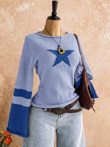 Soleia New Casual Vacation Western Beach Wedding Guest Attire, - Blue - View 4