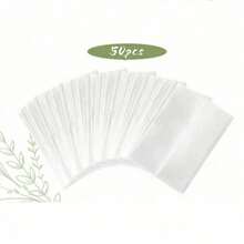 130pcs Kraft Paper Envelopes, Pre-Folded Kraft Paper Envelope Liners, Suitable For 5x7 Inch Invitations, Clear Unprinted Wedding Invitation Envelopes, Suitable For Weddings, Baby Showers, Birthday Invitations - Transparent - View 13