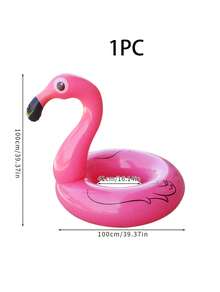1 buah Pelampung Renang PVC Tiup Bentuk Flamingo, Pelampung Renang Dewasa Ukuran Besar untuk Menyelamatkan Jiwa, Pelampung Tempat Duduk Perahu Renang - MultiWarna - View 13