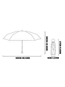 輕巧便攜折疊傘，遮陽防雨雙用，防紫外線遮陽傘 - 彩色 - 查看 4