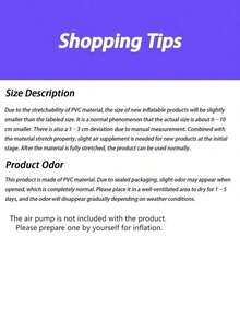1pc Portable Inflatable Outdoor Leisure Chair, Soft Comfortable Spherical Bean Bag Chair, Breathable Pvc, Inflatable Sofa For Living Room, Balcony, Camping - Multicolor - View 6