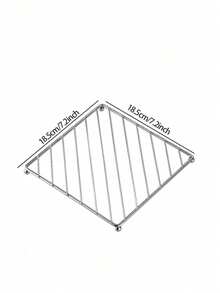 Haus Hana Round Square Stainless Steel Anti Scald Pad, Kitchen Insulation Table Sand Pot Pad, High Temperature Resistant Storage Pad - View 7