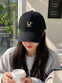 1pc Deep Fit UV Protection Mesh Baseball Cap – Lightweight Cotton Summer Hat For Women Men, Breathable Sports Running Cap, Unisex - multicolor - View 4