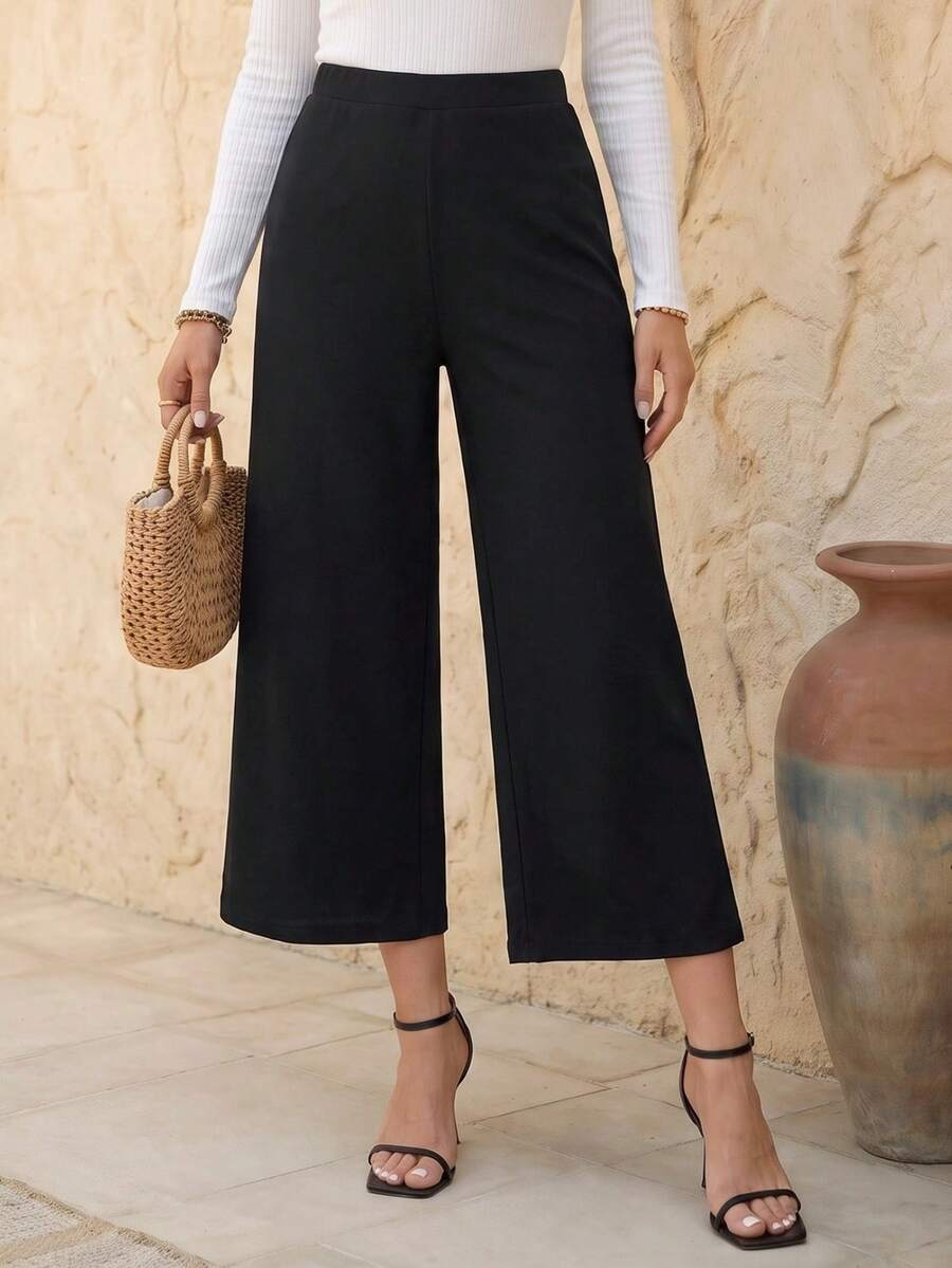 EMERY ROSE Women Pants Kantong Plain Anggun
