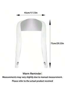 1pc Unisex Ice Silk Cooling Sun Protection Arm Sleeves, One-Shoulder Connected Sunshade Shawl, Outdoor Golf Cycling Sports Protective Cover - One-sleeve - View 3