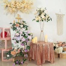 2/4/6/10pcs Gold Vases, Elegant Gold Flower Stands, Wedding Table Centerpiece Decor, Anniversary Celebration, Birthday Party, Home Reception, Christmas And Halloween Decorations, Wedding Aisle Flower Stands And Other Artificial Flower Stands - Flower Stand - View 9