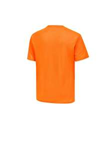 Gym Rark Men's Letter Print Short Sleeve Sports T-Shirt - Burnt Orange - View 3