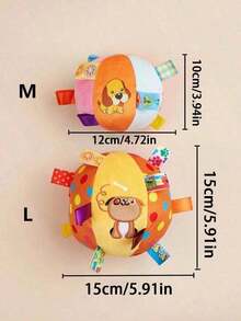 Pet Play Ball With Rattling Bell, Durable And Chew Resistant, Suitable For Small/Medium/Large Dogs, One Random Model Sent - Multicolor - View 15