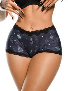 AltBold Women's Lace Patchwork Sexy Daily Wear Hipster Panties - Multicolor - View 4