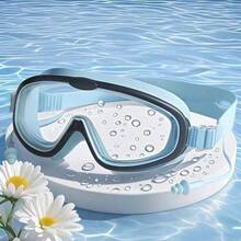 Large Frame Transparent Design Swimming Goggles For Water Sports, Swimming, Beach, Pool, Water Activities - Multicolor - View 9