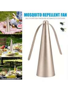 1PC Battery Operated Portable Table Fan Fly Repellent For Outdoor Picnic Camping Patio Indoor Home Office Summer Cooling Fan - multicolor - View 3