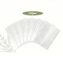 130pcs Kraft Paper Envelopes, Pre-Folded Kraft Paper Envelope Liners, Suitable For 5x7 Inch Invitations, Clear Unprinted Wedding Invitation Envelopes, Suitable For Weddings, Baby Showers, Birthday Invitations - Transparent - View 10