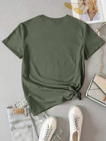 INAWLY Camiseta para mujer con ilustración de esqueleto bailando ballet, flores silvestres, estilo herbal floral pastoral, para amantes de la naturaleza