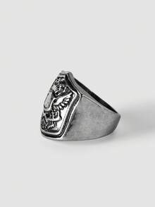 MortiRose Ring - Antique Silver - View 7