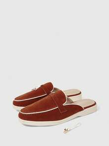 Sleekvia Lockdown Orange Women's Mules Loafers - Orange - View 9