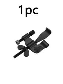 Adjustable Double Screw Table Mount Clamp, Antique Golden Embossed Metal Lamp Holder Bracket, Anti-Slip Rubber Pad Desk Fixing Clip For Reading Lamp, Nail Art Light, Workbench Fill Light Hardware Accessory - multicolor - View 10