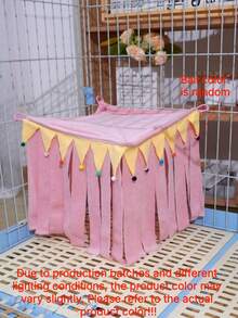 New Product Hamster Escape Shelter Rabbit Dutch Pig Guinea Pig Triangular Tassel Shelter. - multicolor - View 19