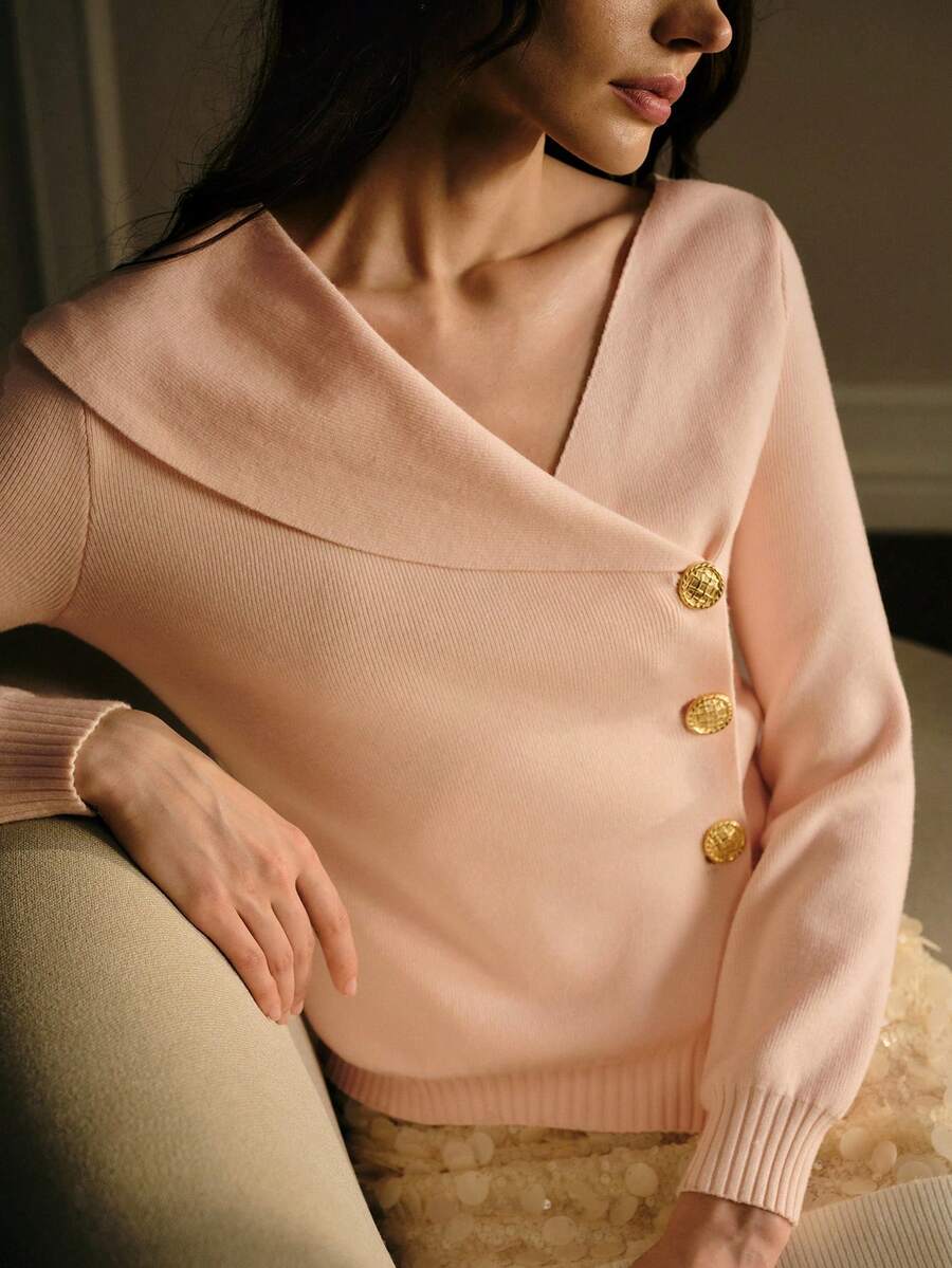 MOTF PREMIUM PINK FRONT BUTTON CARDIGAN