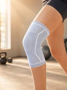 1 Piece Of Anti-Slip Knee Pads, Elastic Fitness Knee Pads. - Multicolor - View 2