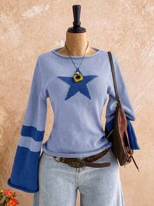 Soleia New Casual Vacation Western Beach Wedding Guest Attire, - Blue - View 1