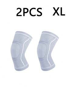 1 Piece Of Anti-Slip Knee Pads, Elastic Fitness Knee Pads. - Multicolor - View 11
