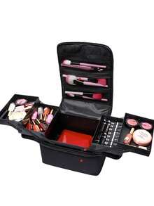 New Style Tattoo Embroidery Tool Case Large Capacity Portable Cosmetic Bag Multi-Layer Multi-Functional Manicure And Eyelash Makeup Case For Outdoor Use - Multicolor - View 5