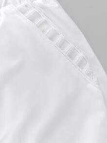 GlowEve CURVE Falda blanca elegante de talla grande para ir al trabajo - Blanco - Ver 6